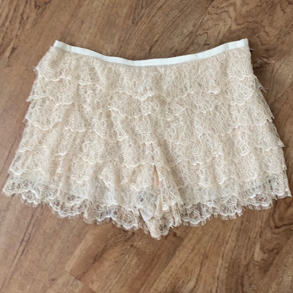 Haute Hippie lace shorts, XS